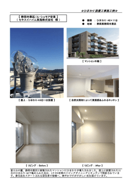 マンション･オフィスビル施工事例にルシェモア安東様を追加
