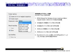 RNA-Seq ~発現値算出~