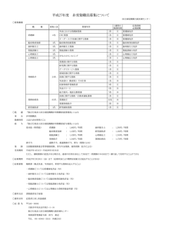 平成27年度 非常勤職員募集について