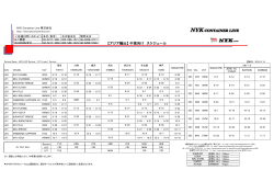 20150529② 中東GULF - NYK Container Line
