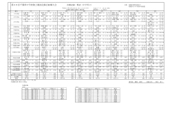 船橋大会 - 千葉県小中学校体育連盟陸上競技専門部