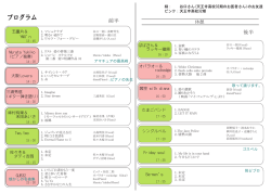 プログラム