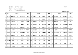 2015 U-9 ミニサッカー大会
