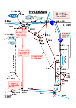 村内道路情報