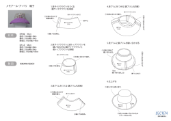 材 料 製 図 メモアール・ア・パリ 帽子