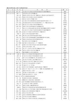 名簿 - 難病情報センター