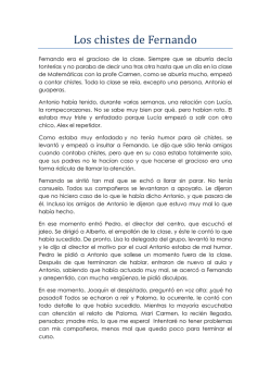 Los chistes de Fernando