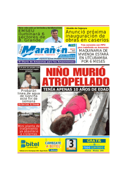 Anunció próxima inauguración de obras en caseríos