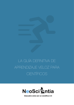 Gu&iacute;a aprendizaje veloz