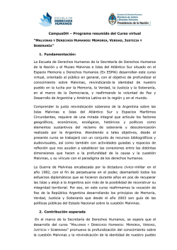 Programa resumido