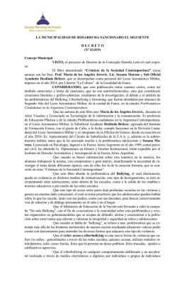 Decreto N° 43019 - Liceo Aeronautico Militar