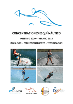 CONCENTRACIONES ESQUÍ NÁUTICO
