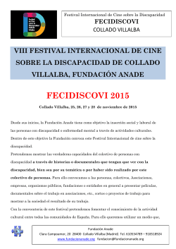 FECIDISCOVI 2015 - villalbainformacion.com