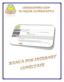 Instrucciones - Credicentro-Coop