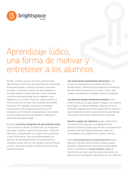 Aprendizaje lúdico, una forma de motivar y entretener a los alumnos
