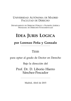 IDEA JURIS LOGICA