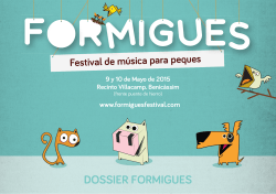 Programación - Formigues Festival