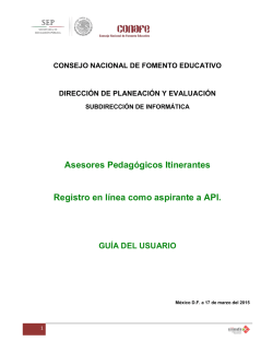 Gu&iacute;a del usuario