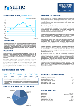 Informe Trimestral SURNEJUBILACI&Oacute;N
