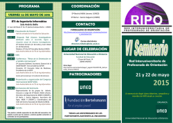 Programa - Canal UNED