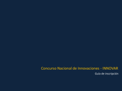 Gu&iacute;a pr&aacute;ctica para la inscripci&oacute;n al Concurso