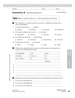 Gram&aacute;tica B