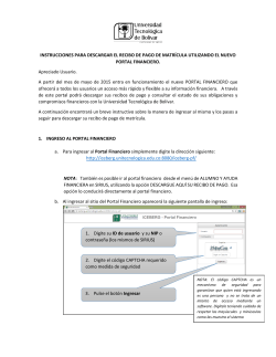 instrucciones para descargar su recibo de pago desde el