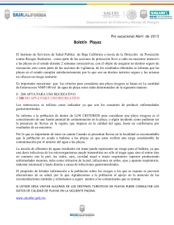 el boletín en formato pdf. - Secretaría de Salud del Estado de Baja