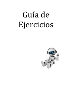 Gu&iacute;a de Problemas a resolver