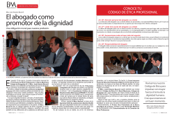 Revista Poder y Negocios - Barra Mexicana Colegio de Abogados