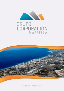 descargar dossier - Grupo Corporación Marbella
