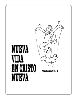 Volumen 1 - Nueva Vida En Cristo