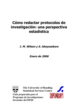 Cómo redactar protocolos de investigación: una perspectiva