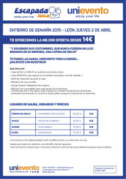 dossier Entierro de Genar&iacute;n 2016 Le&oacute;n