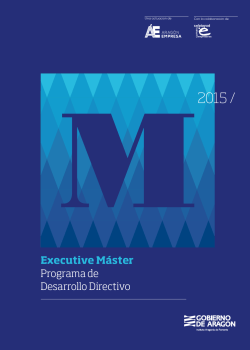 Executive Máster Programa de Desarrollo Directivo