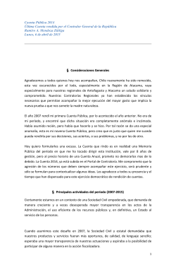 discurso Cuenta P&uacute;blica Contralor General