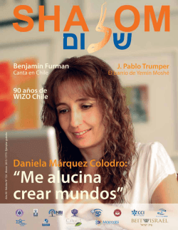Marzo - Revista Shalom