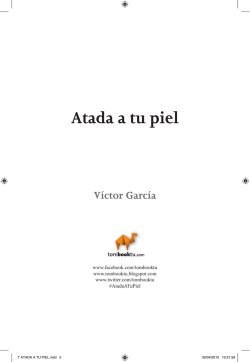 T ATADA A TU PIEL.indd