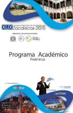 Descargar programa en PDF - XLIX Congreso Mexicano de