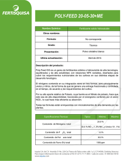 POLY-FEED 20-05-30 ME