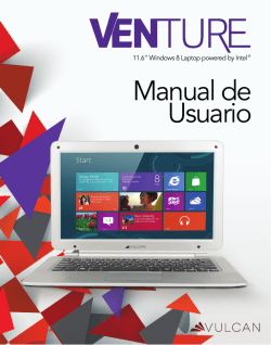 Vulcan Venture-User Manual-SPA