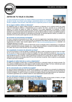 ANTES DE TU VIAJE A COLONIA