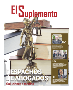 Especial Derecho (Completo) - 27/2/2015 LA RAZÓN.