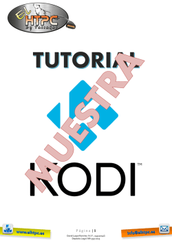 Gu&iacute;a pr&aacute;ctica de Kodi