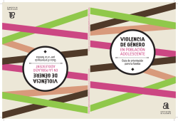 Gu&iacute;a Violencia de J&oacute;venes