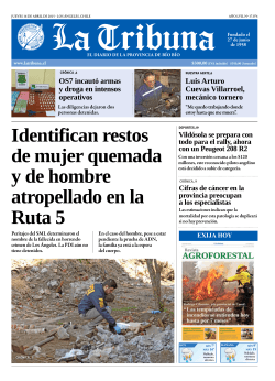 Identifican restos de mujer quemada y de hombre