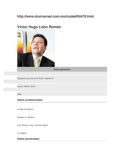 Víctor Hugo Lobo Román