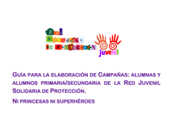gu&iacute;a para la elaboraci&oacute;n de campa&ntilde;as de alumnas y alumnos