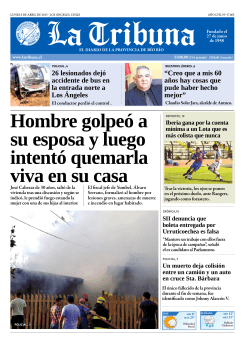 Hombre golpe&oacute; a su esposa y luego intent&oacute; quemarla