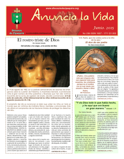 Junio. 2015 - Diócesis de Zipaquirá